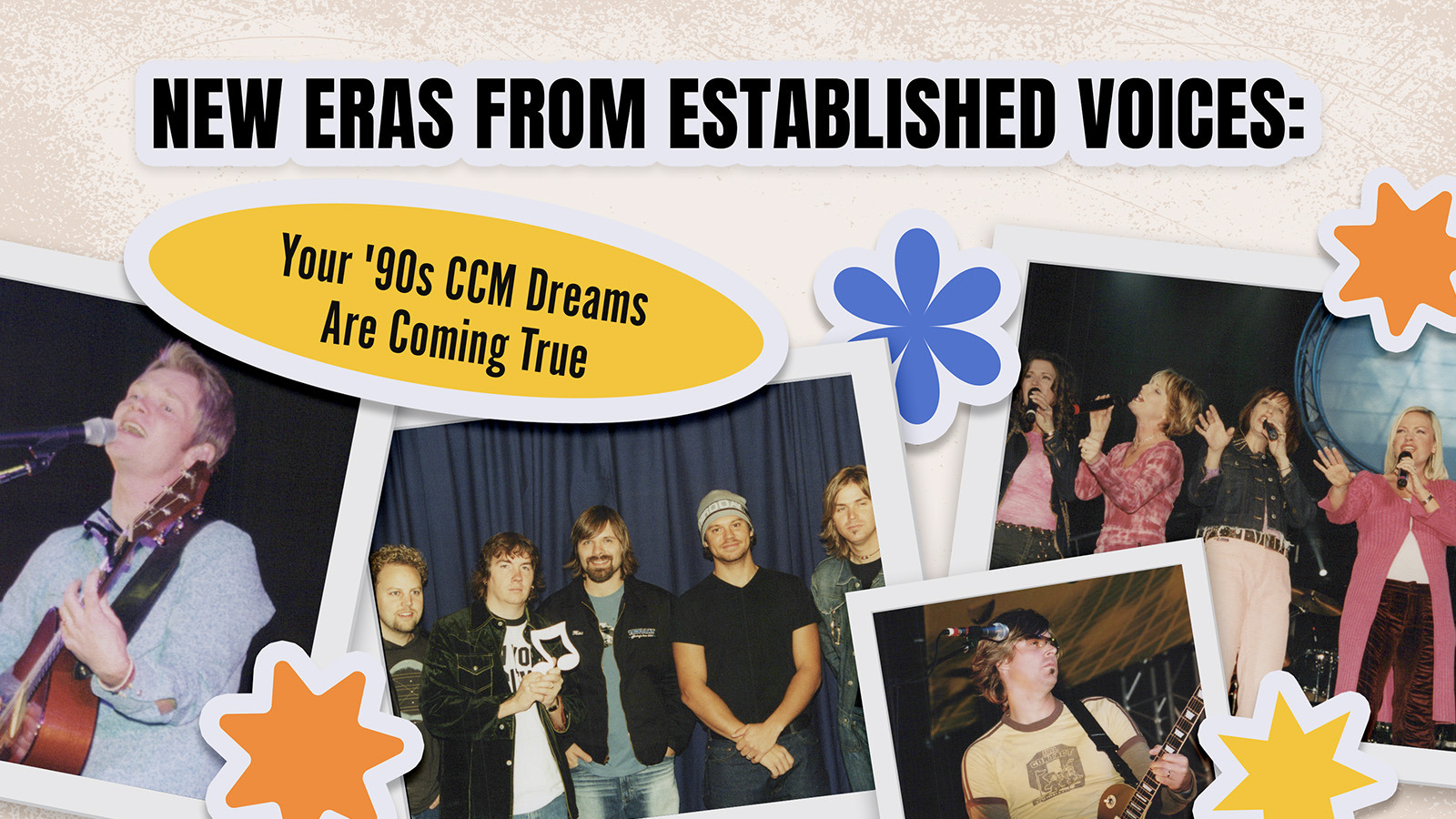 New Eras From Established Voices Your 90s CCM Dreams Are Coming True