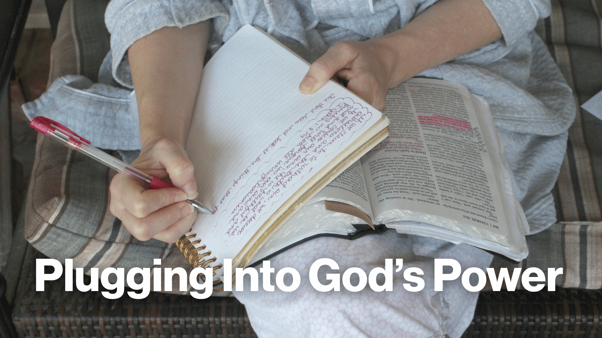 Plugging Into God's Power Image