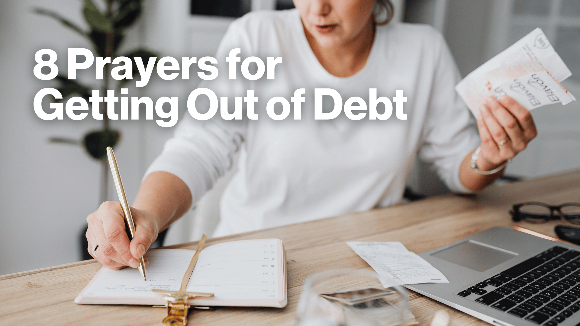 8 Prayers for Getting Out of Debt Image