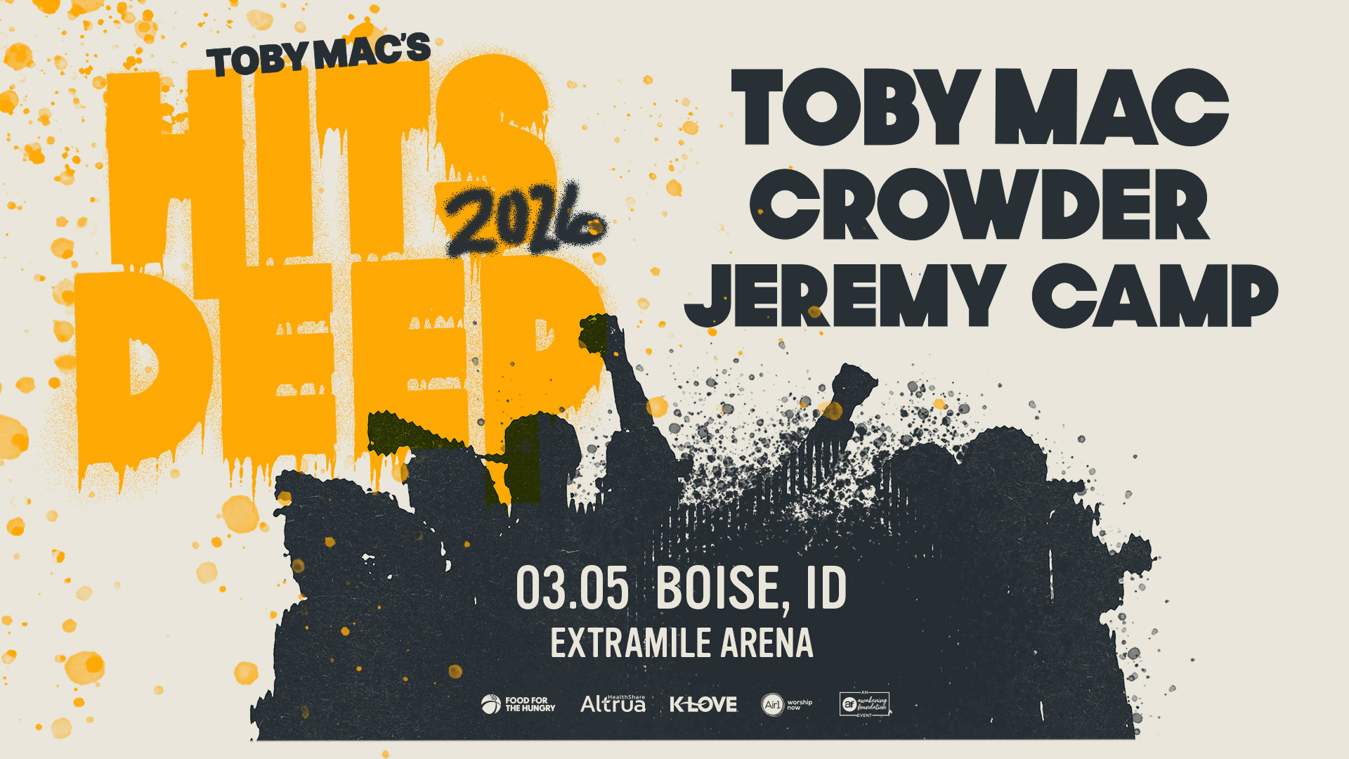 TobyMac's Hits Deep Tour 2026