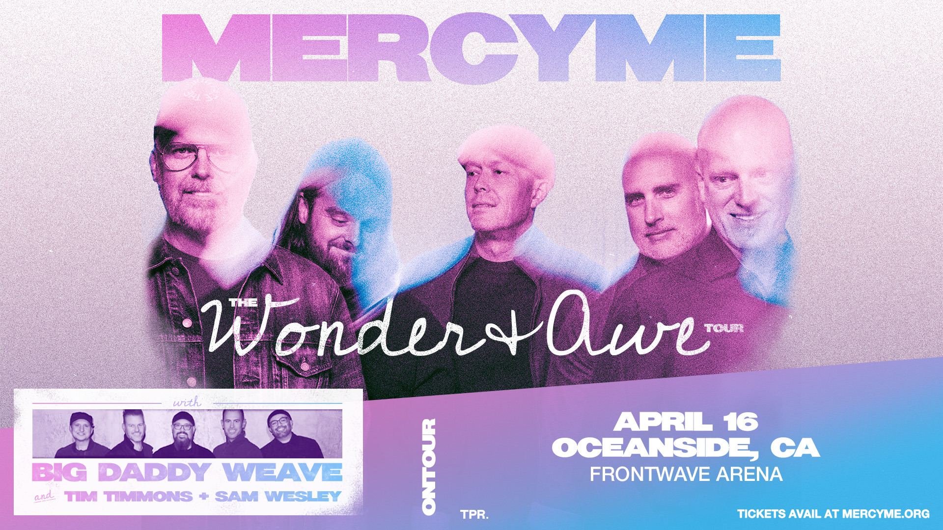 MercyMe: The Wonder + Awe Tour