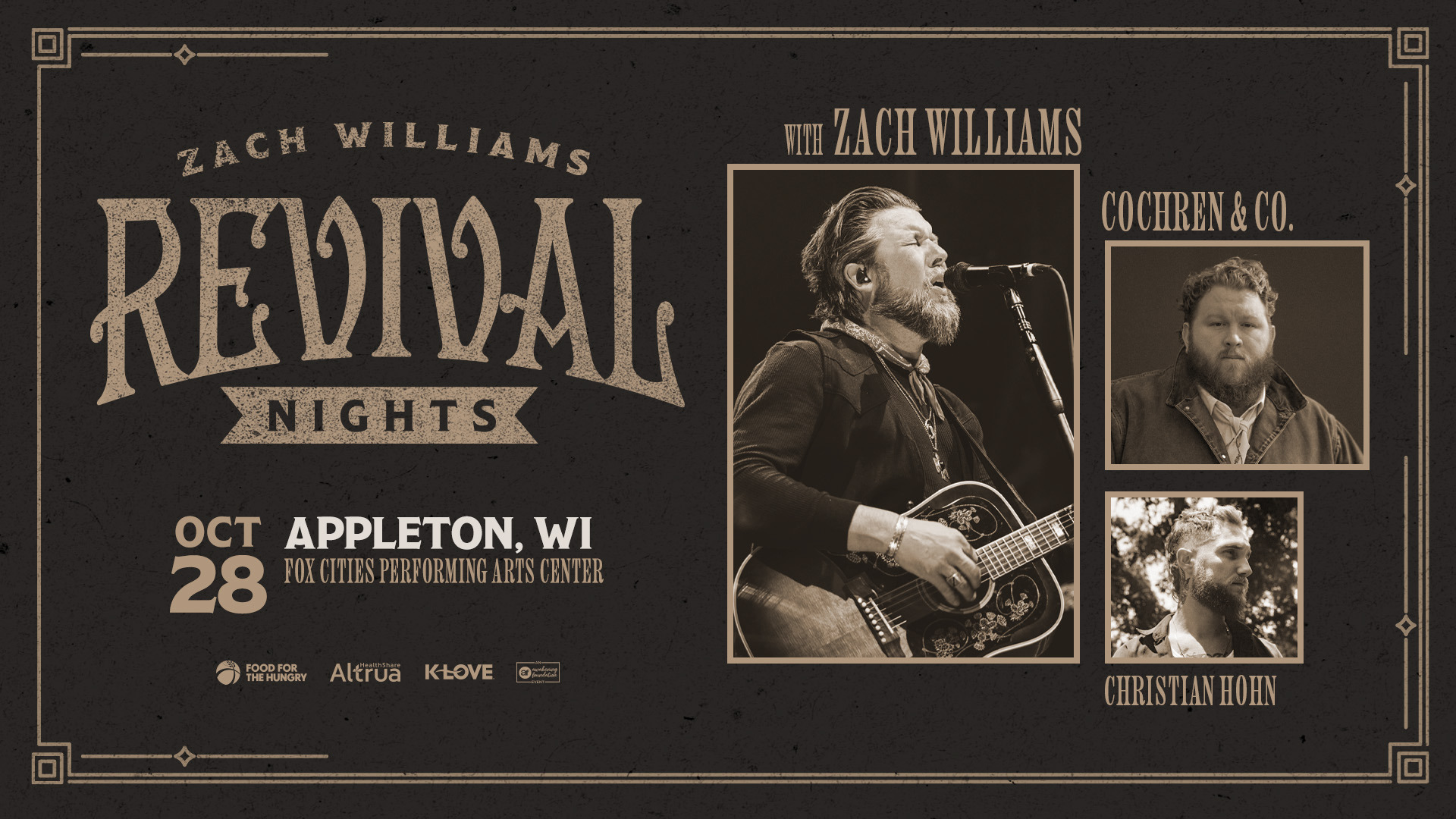 Zach Williams: Revival Nights Tour 2026