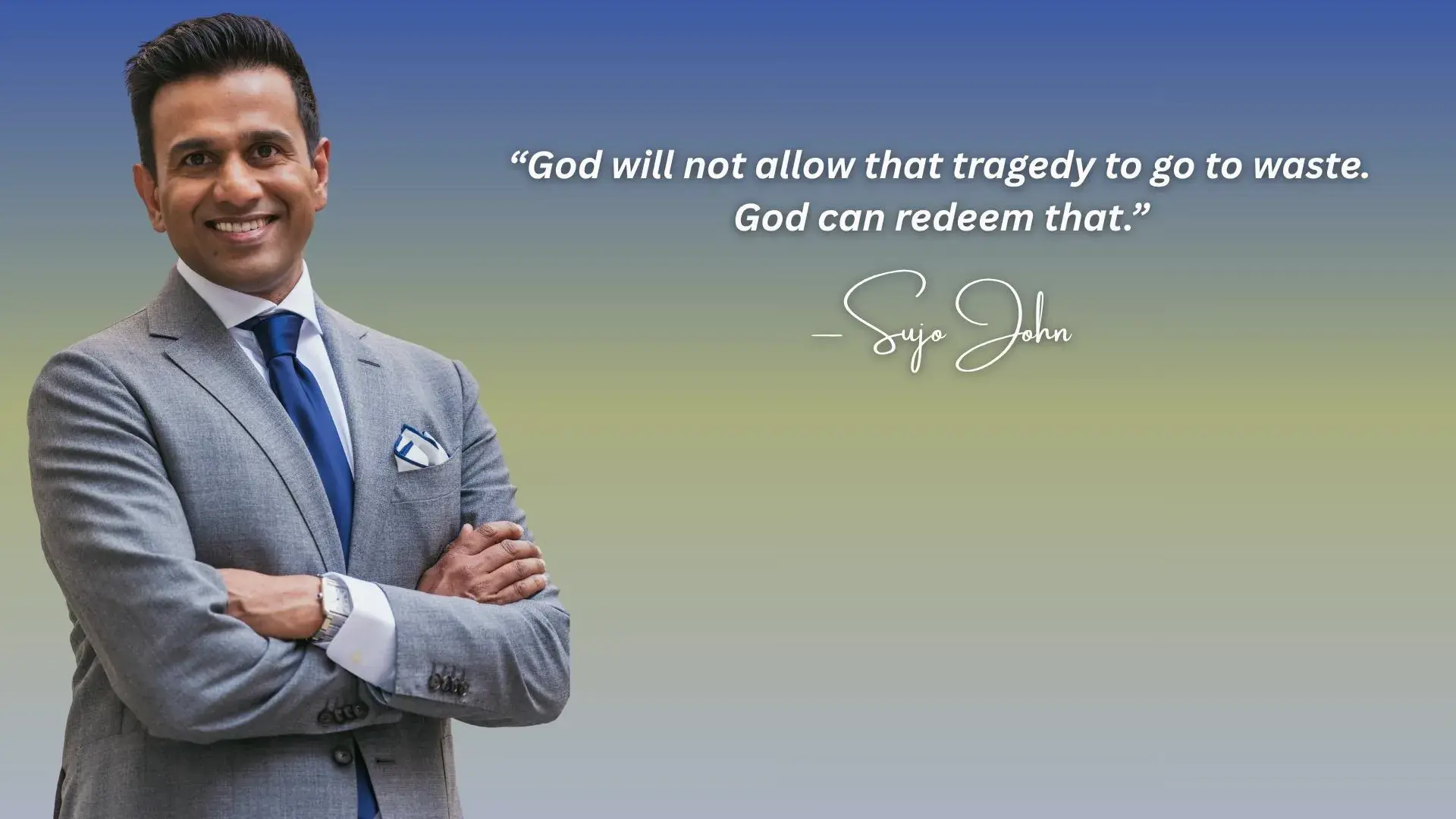 25 Years After 9/11, Sujo John Says God Met Him In The Rubble - And Gave His Survival Purpose (+Podcast)