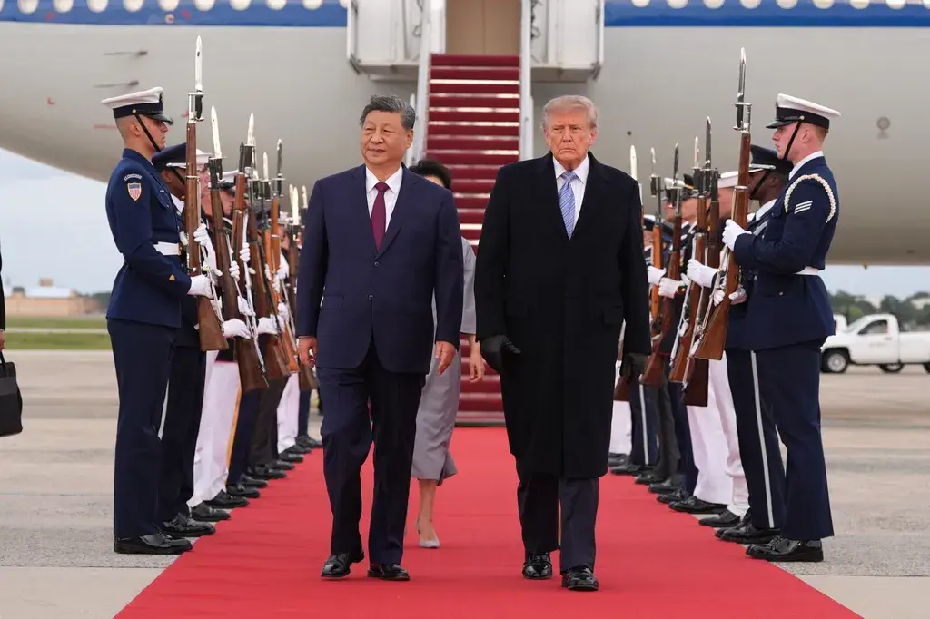 Red Carpet Welcome For Communist China's President 