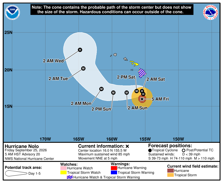 30" Of Rain? Hawaii Braces For Possible Catastrophic Flooding 