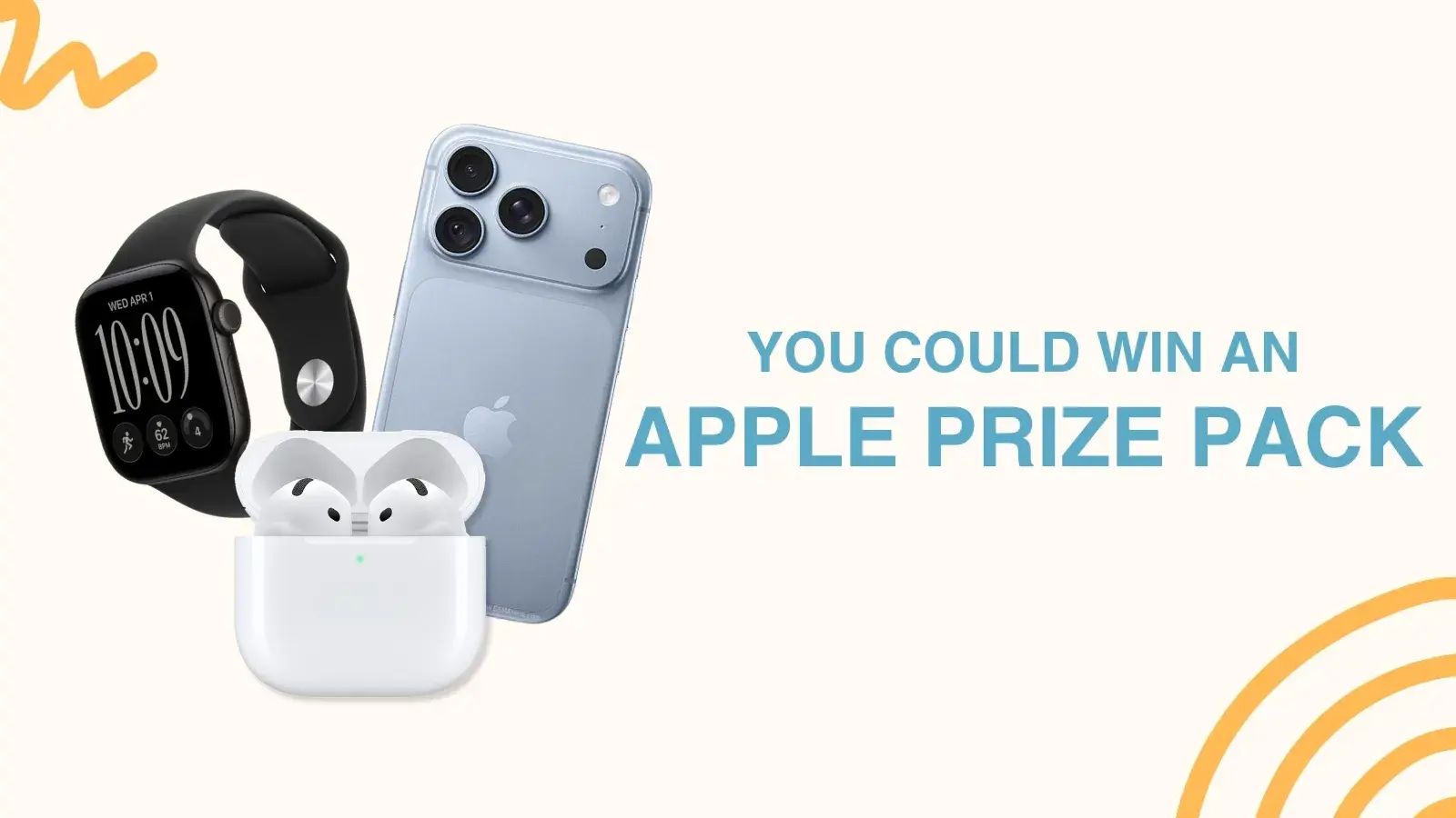 You could win an Apple Prize Pack