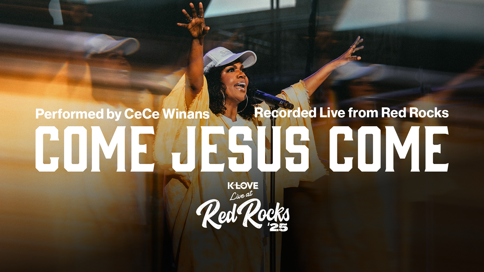 Come Jesus Come Performed by CeCe Winans Recorded Live from Red Rocks