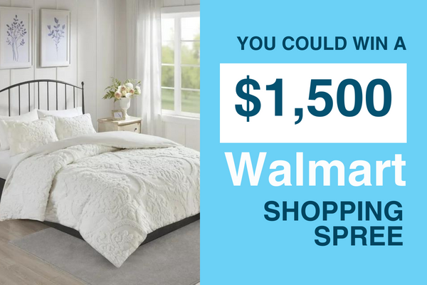 You Could Win a $1,500 Walmart Shopping Spree