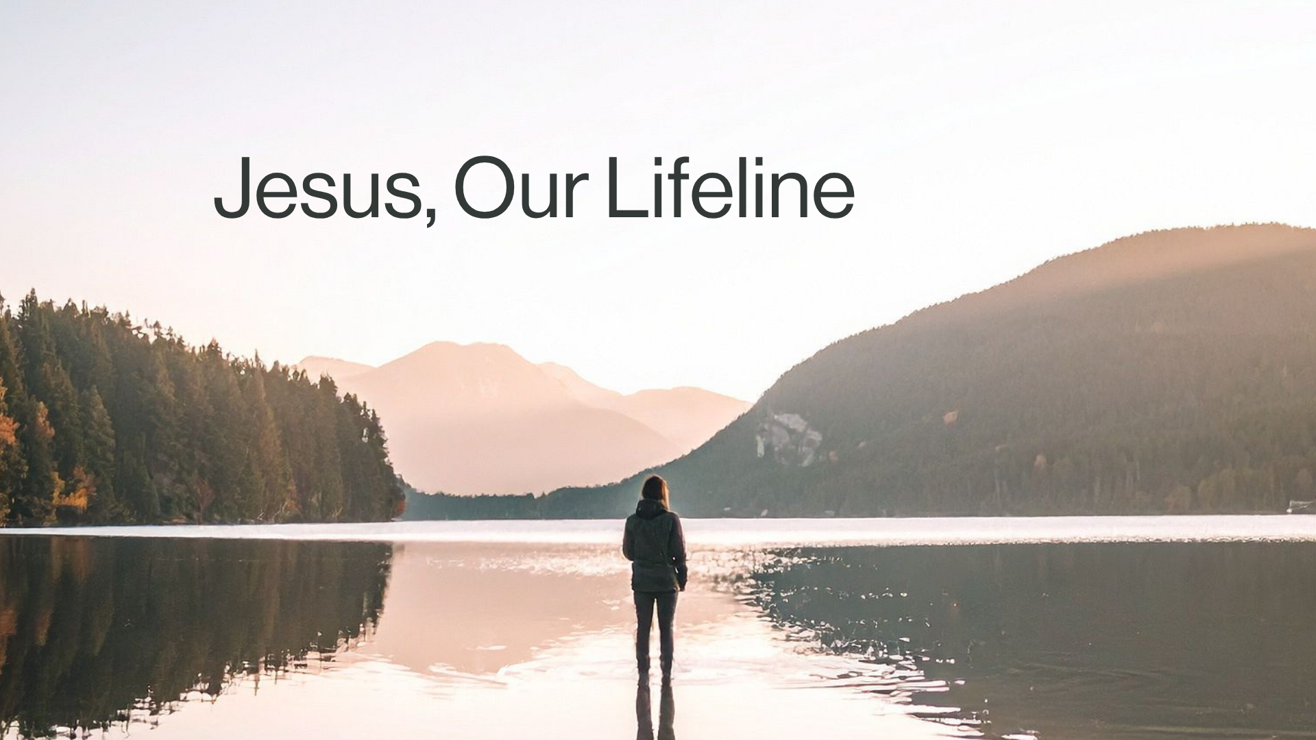 Jesus Our Lifeline Image