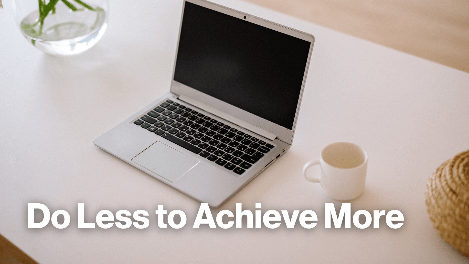 Do Less to Achieve More Image