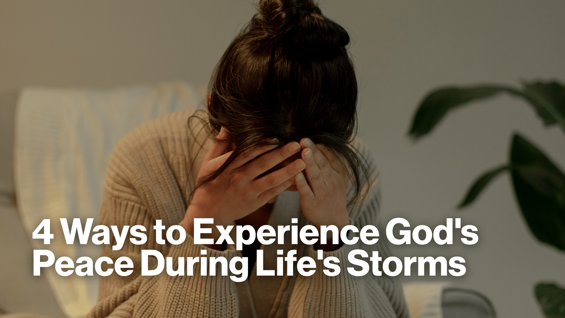 4 Ways to Experience God's Peace During Life's Storms Image
