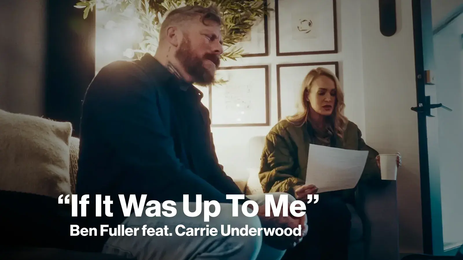 Ben Fuller Enlists 16 Time ACM Award Winner Carrie Underwood for If It Was Up To Me