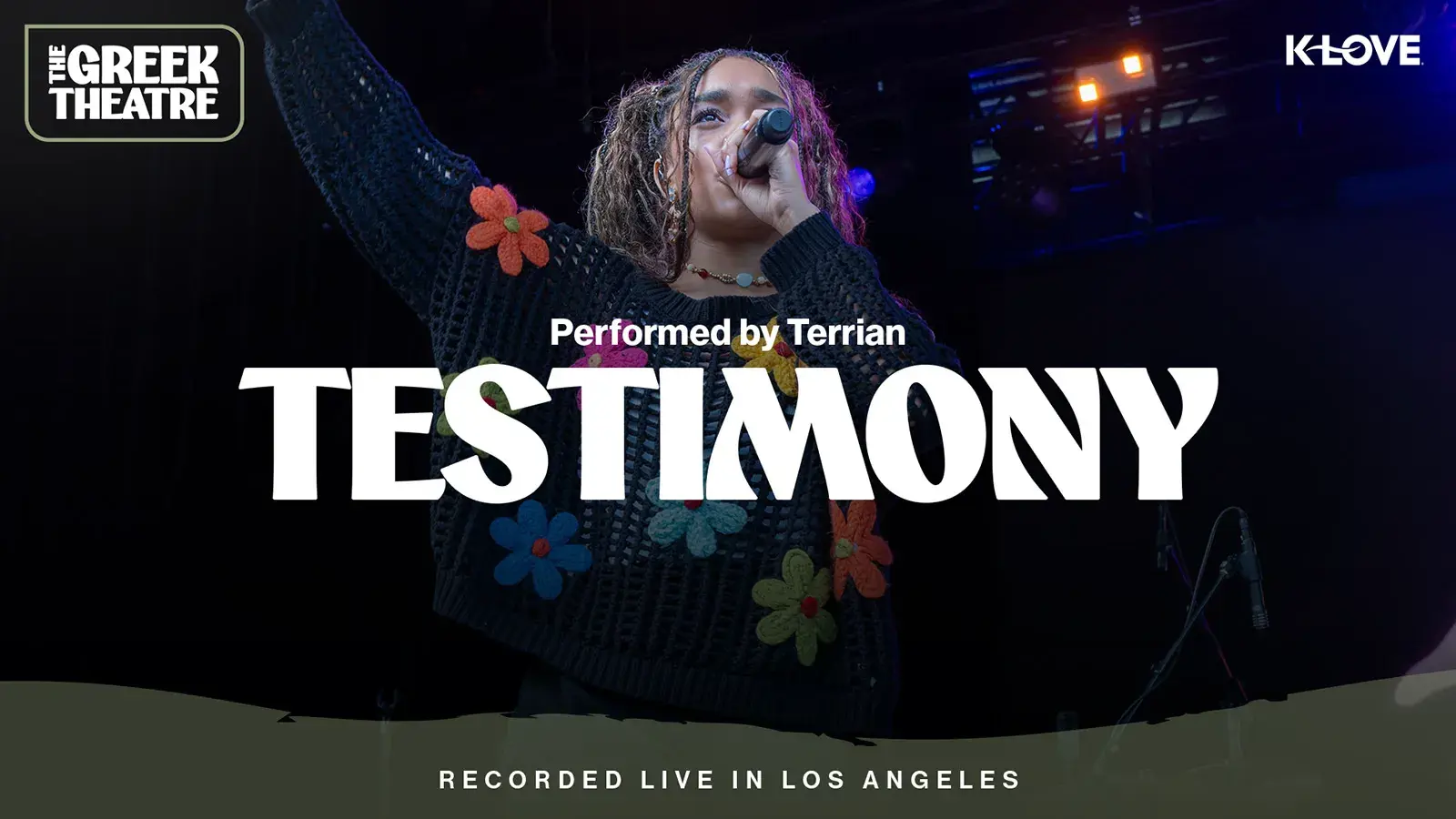 Terrian Shares Her “Testimony” at the Greek Theatre