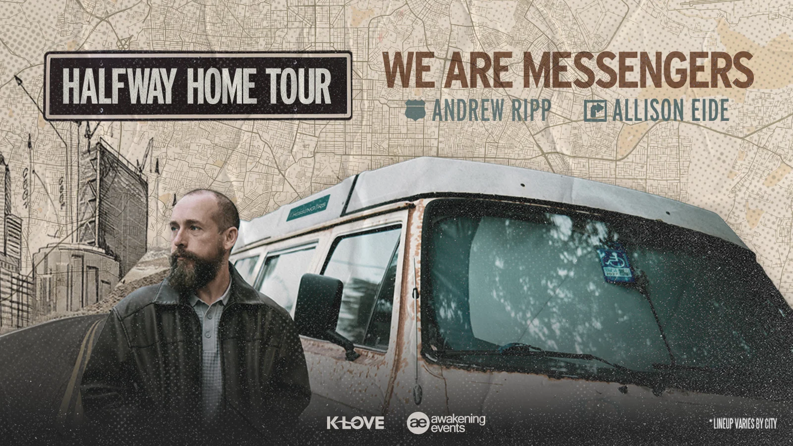 We Are Messengers Halfway Home Tour with Andrew Ripp and Allison Eide