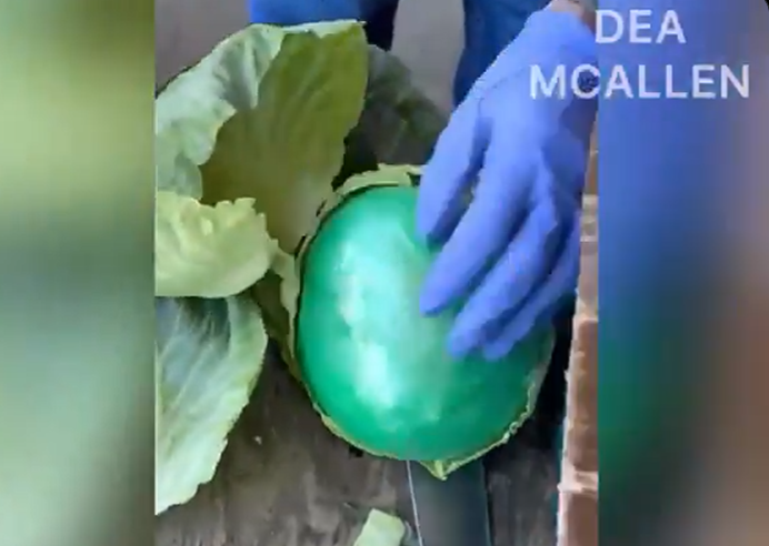 Texas: Hidden In Cabbage, 2000 Lbs. Of Methamphetamine Seized