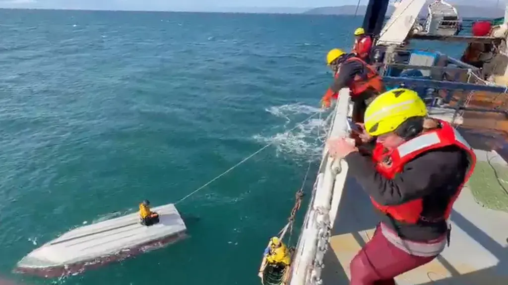 Boy Rescued After Clinging To Capsized Boat For Days Off Alaska's Coast
