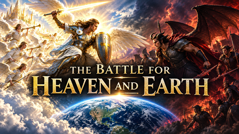 graphic Battle for Heaven and Earth