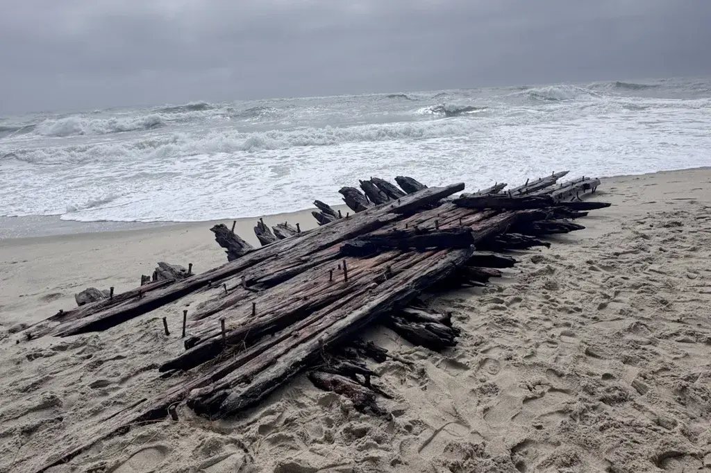 Nor'easter Uncovers Remains Of 19th Century Ship